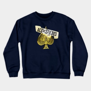 Ace of Spades - Gold Crewneck Sweatshirt